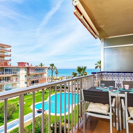 Beachfront Seaview Apartment In Los Boliches By Costarentals - Ref 141 ฟูเอนฮิโรลา ภายนอก รูปภาพ